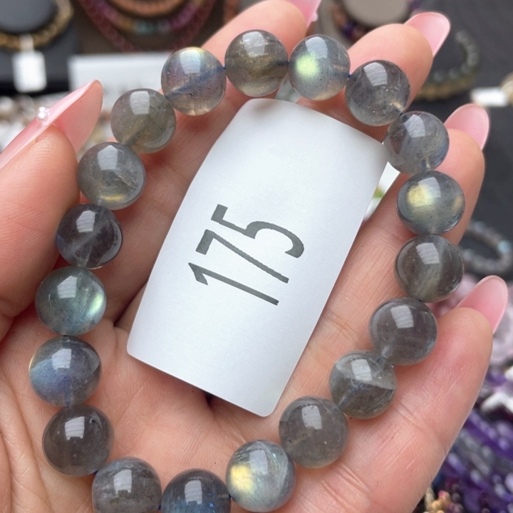 长石天然手链未镶嵌