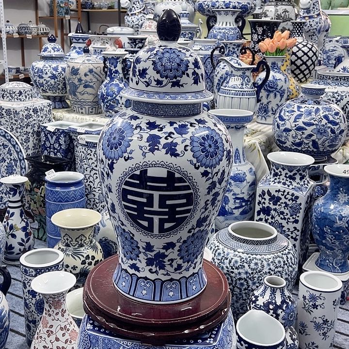 摆件开*。摆件摆件，将军罐