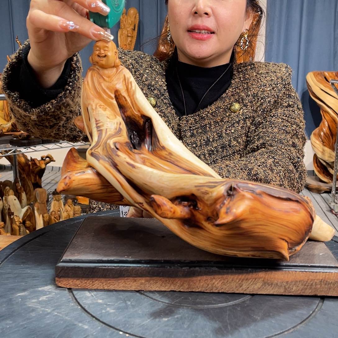 柏木（崖柏）随型艺术根雕