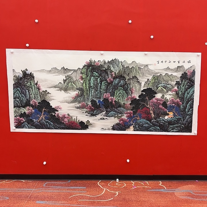 国画洞**子国画作品展！