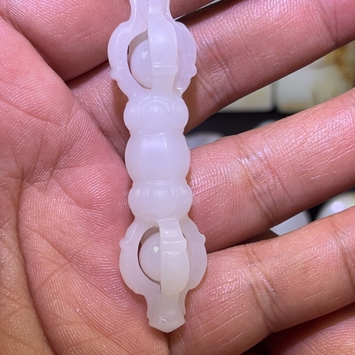 和田玉未镶嵌吊坠(不含链)