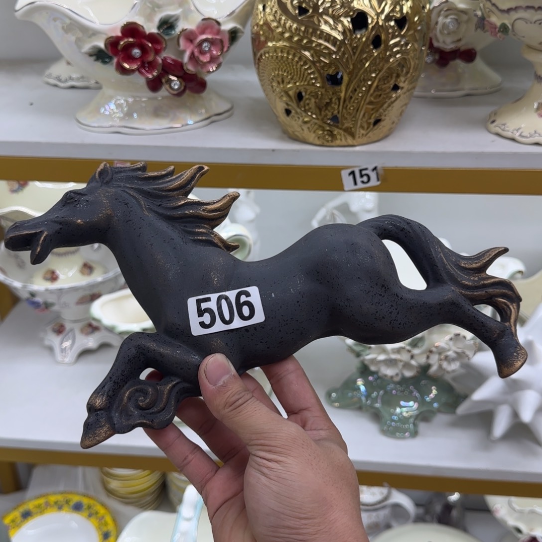 瓷片陶瓷工艺花瓶摆件