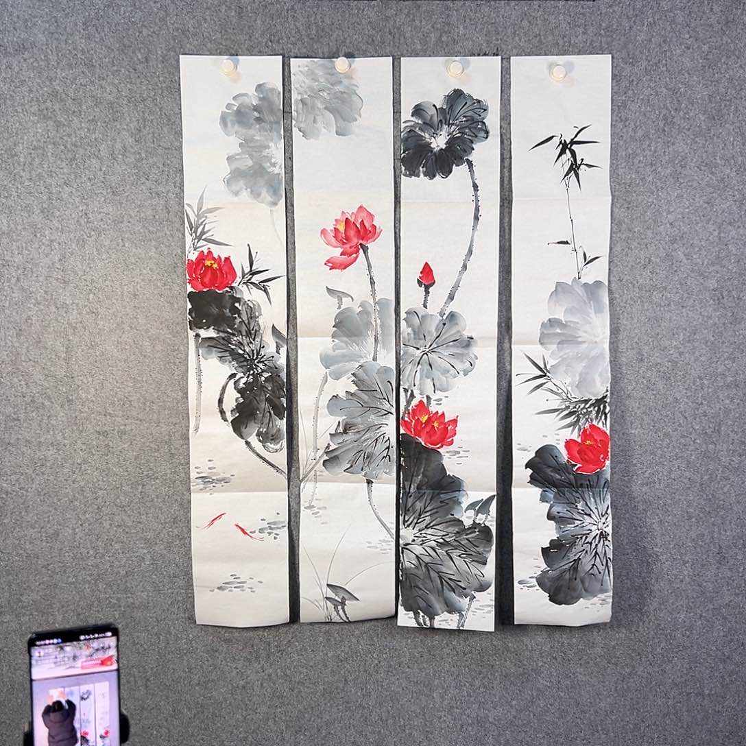 国画507 牡丹等植物生长于这里生长较