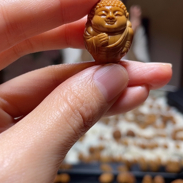 吊坠橄榄核大日如来