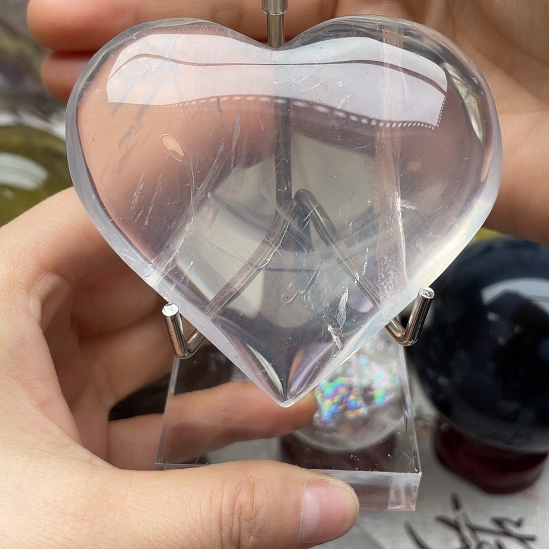 水晶未镶嵌珠宝半成品