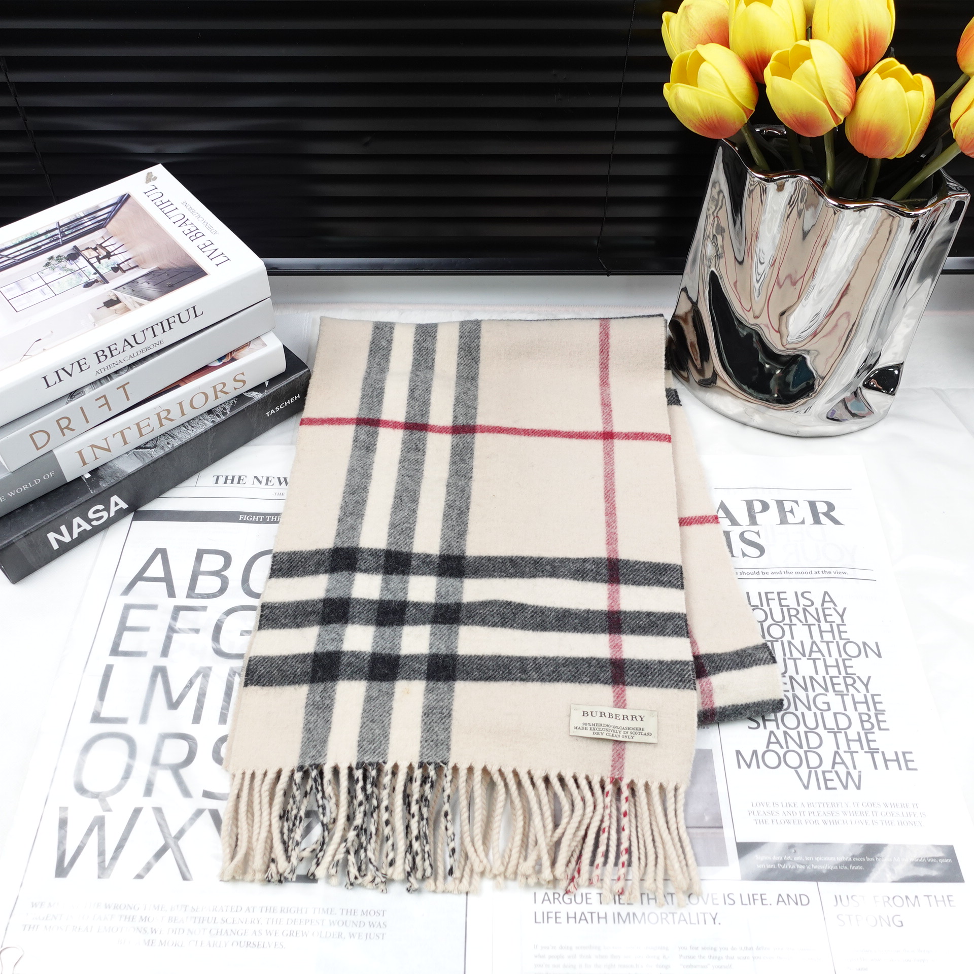 95新 BURBERRY/博柏利 围巾/T10324203