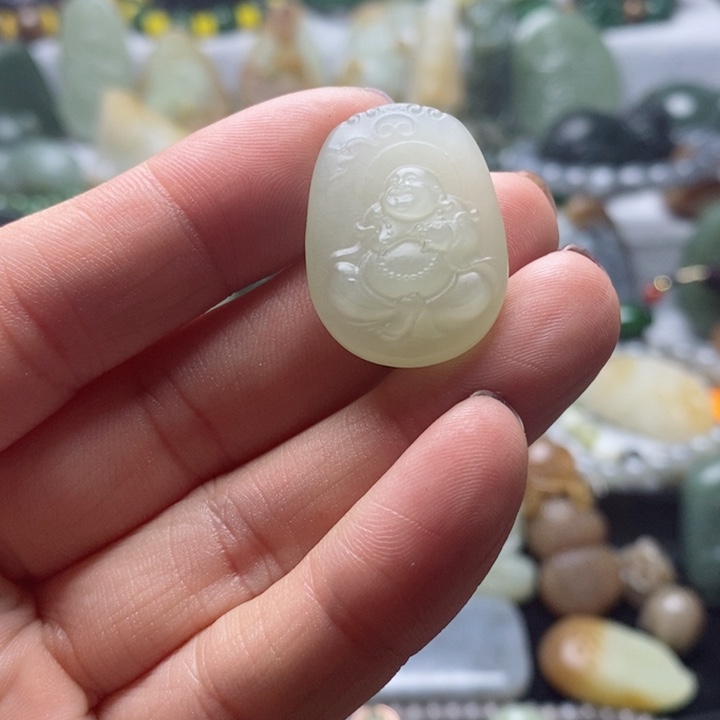 和田玉吊坠未镶嵌