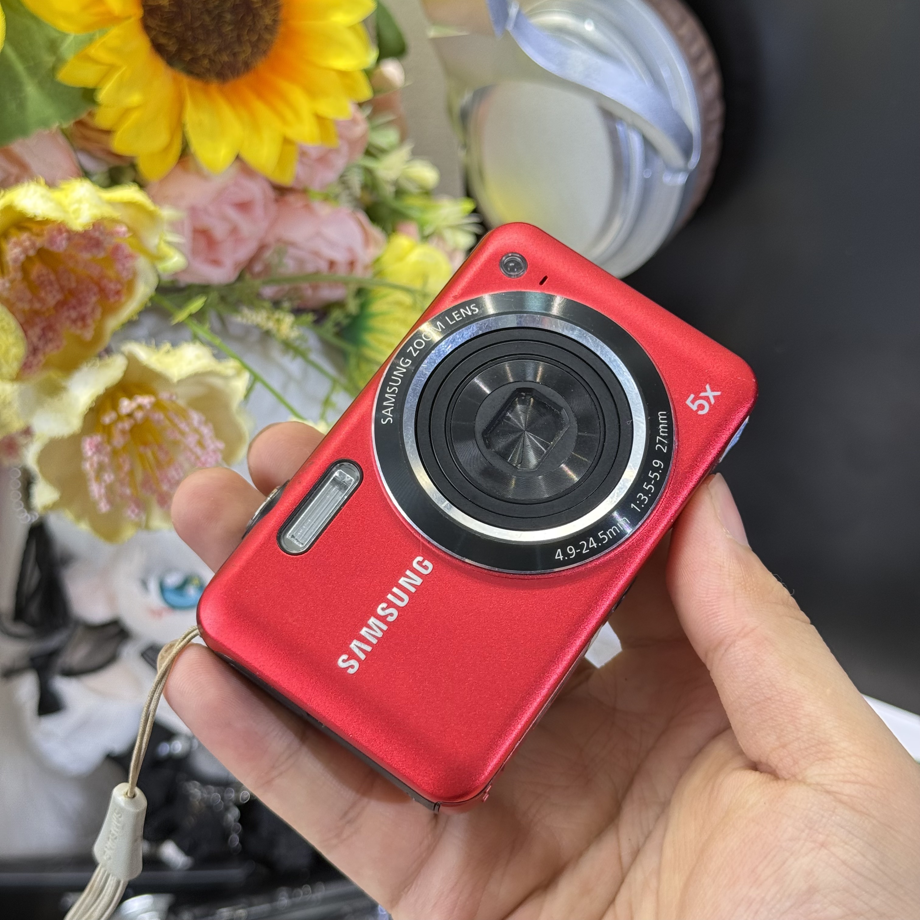 9新 Samsung/三星 三星es75冷白皮1400万像素带美颜滤镜多带配件