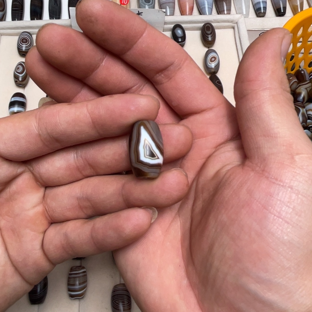 读***勒玛瑙/玉髓未镶嵌吊坠(不含链)