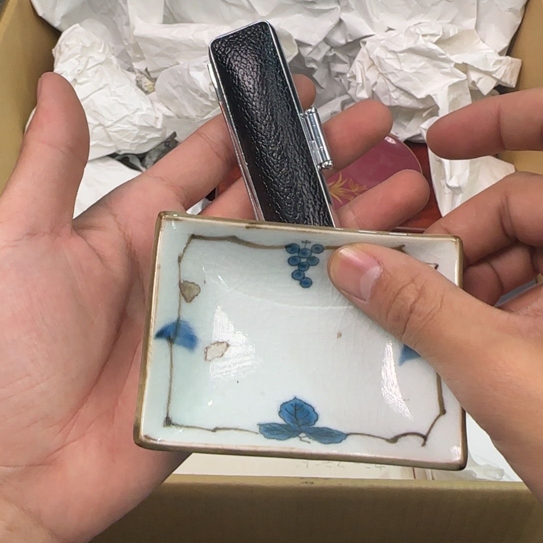 陶瓷孤品单件车里拍的