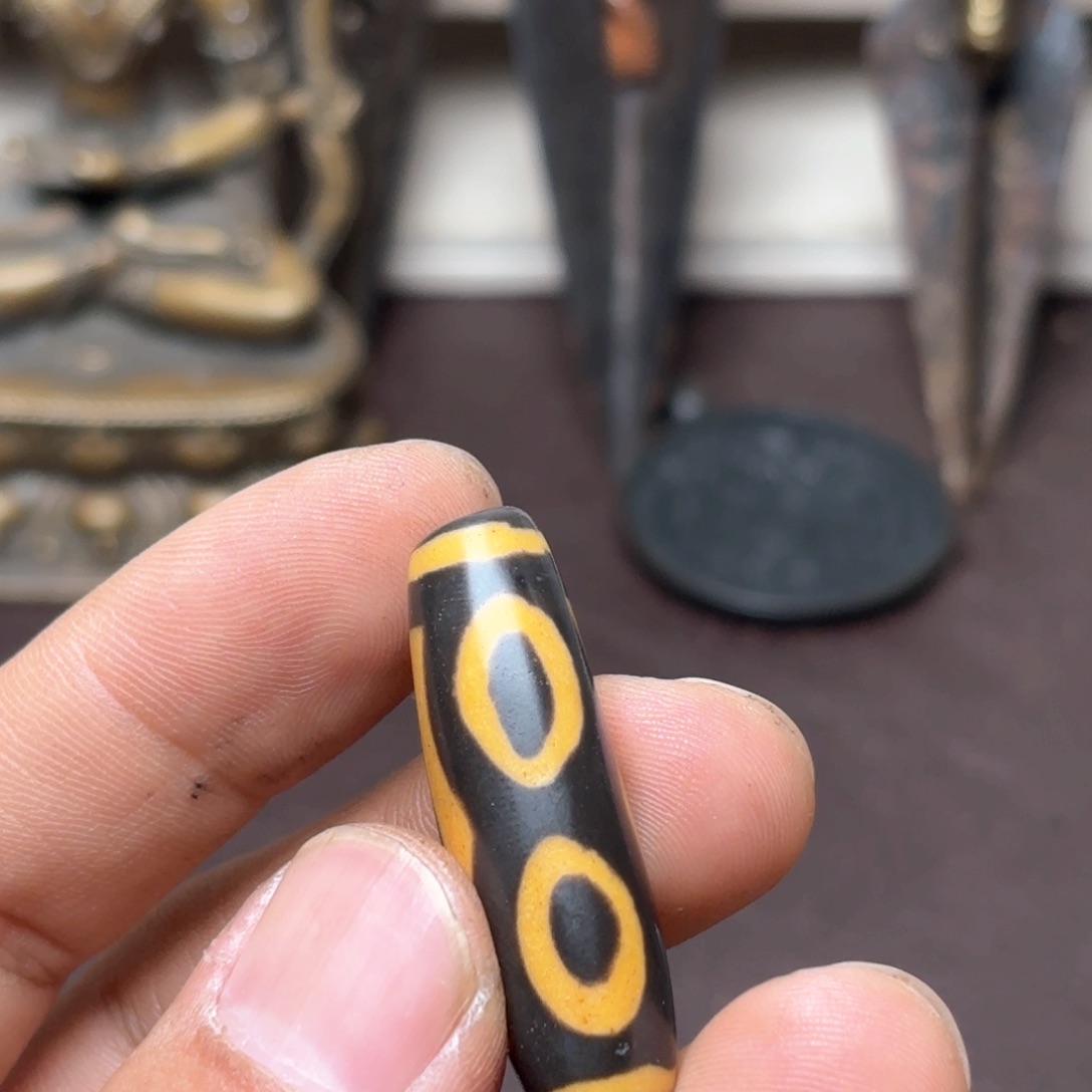 铜星月菩提挂件菩提