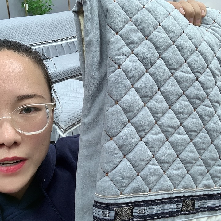 杨***姐雪尼尔月光灰270+360+妃