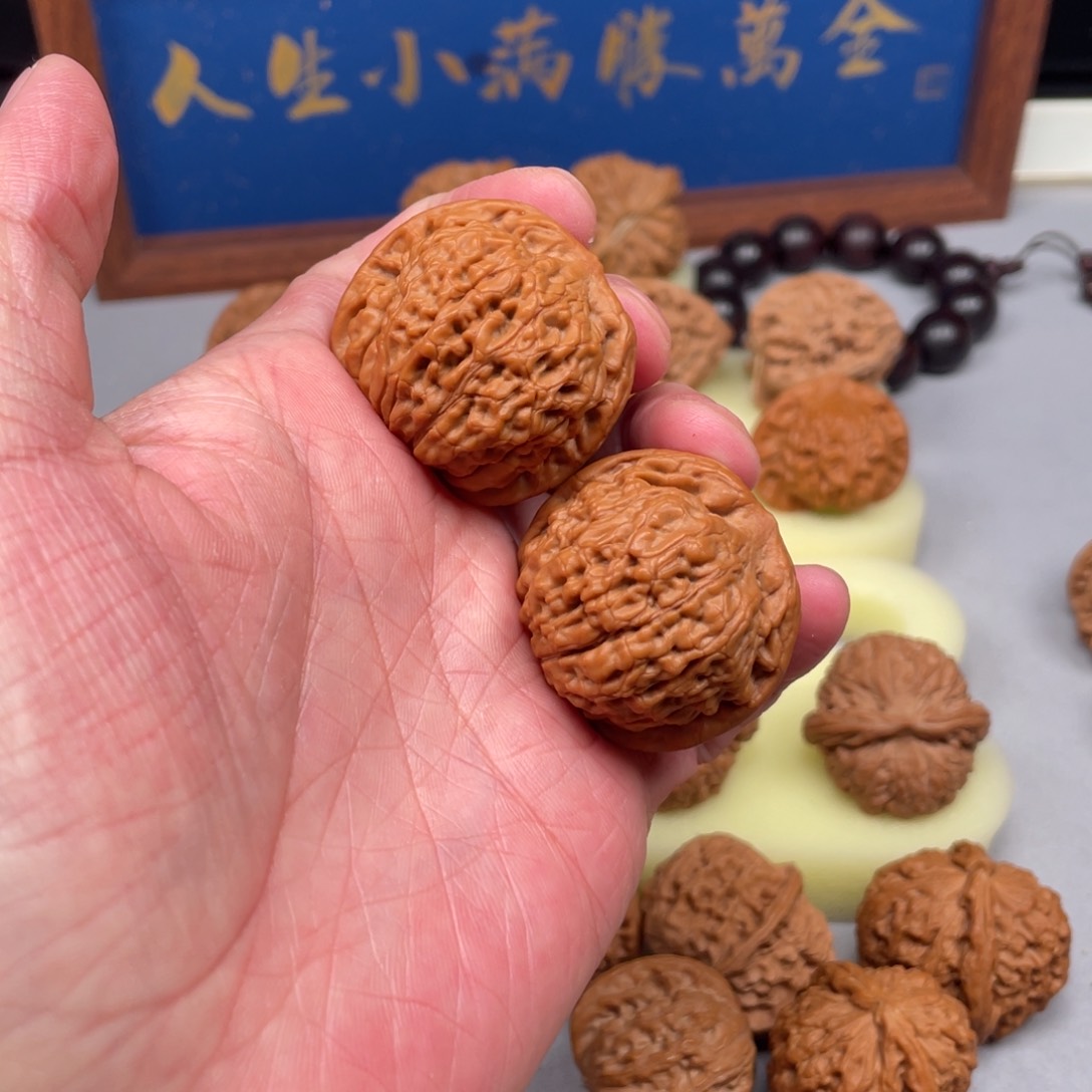 文玩核桃把件?****莲花