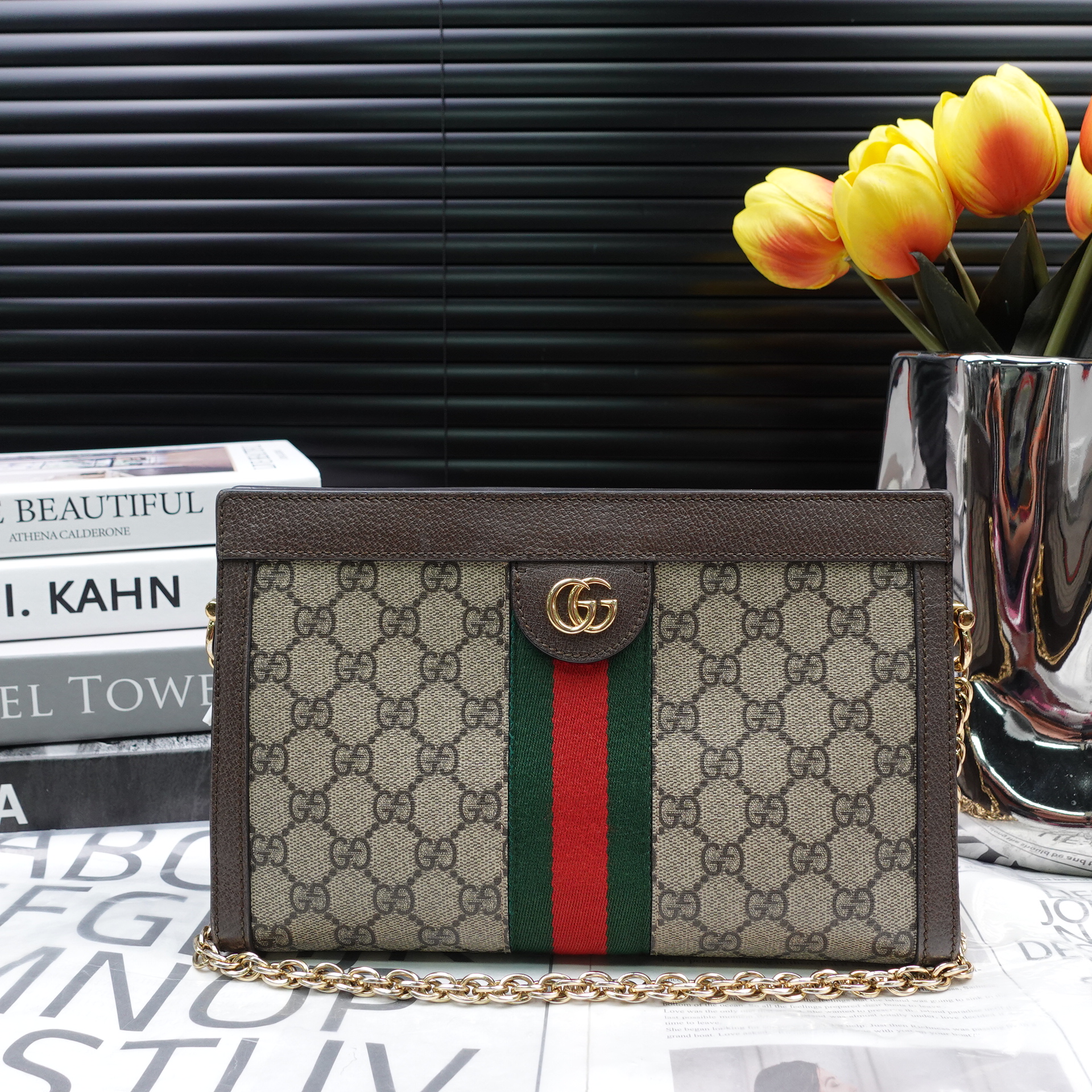 95新 GUCCI/古驰 单肩包/T10276003
