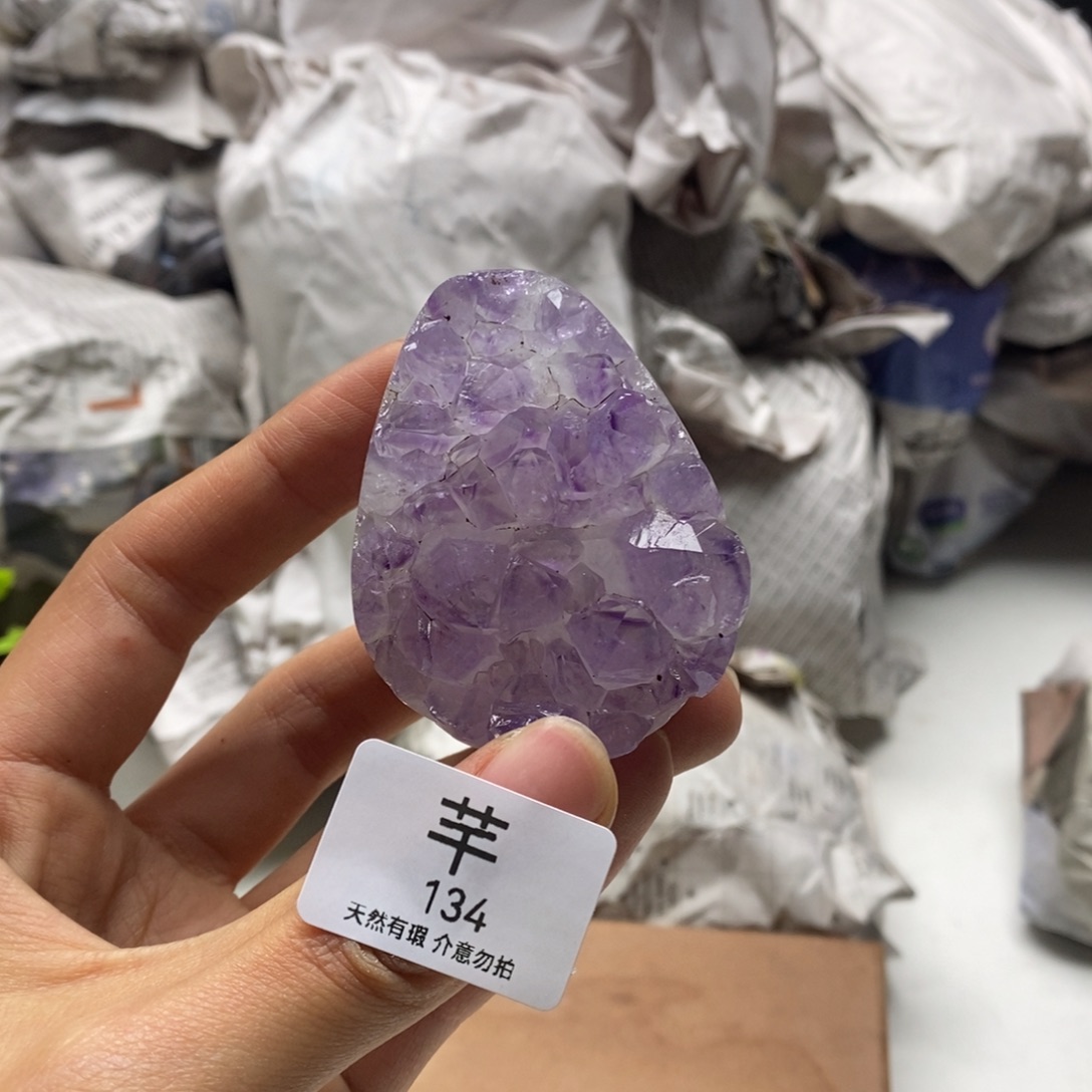 珠宝半成品水晶未镶嵌