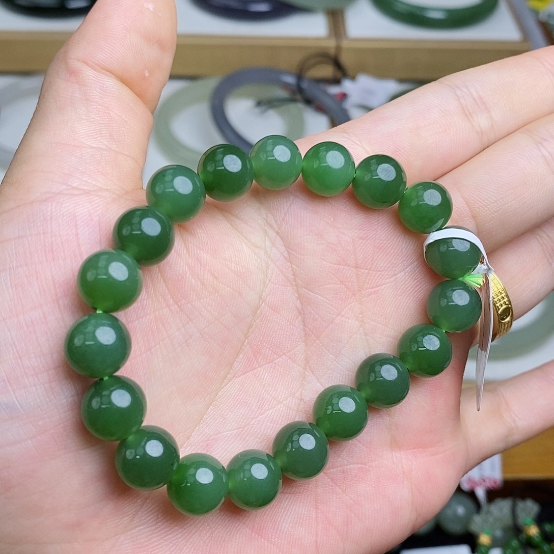 和田玉手链未镶嵌QD