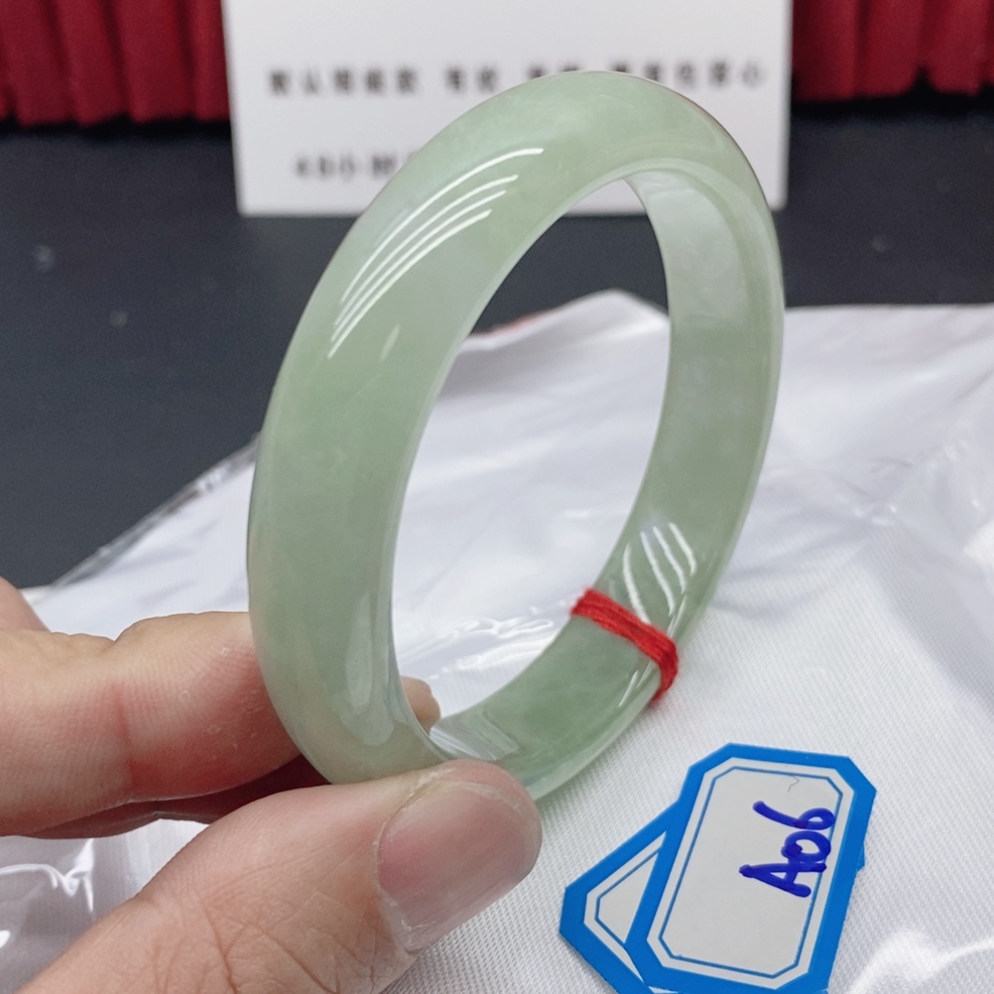 硅化木未镶嵌手镯翡手镯A06