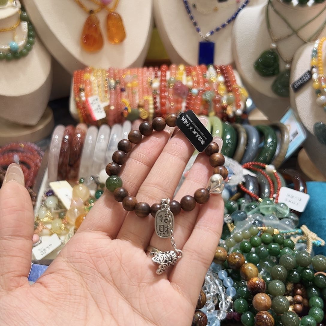 未镶嵌手链和田玉啰**～