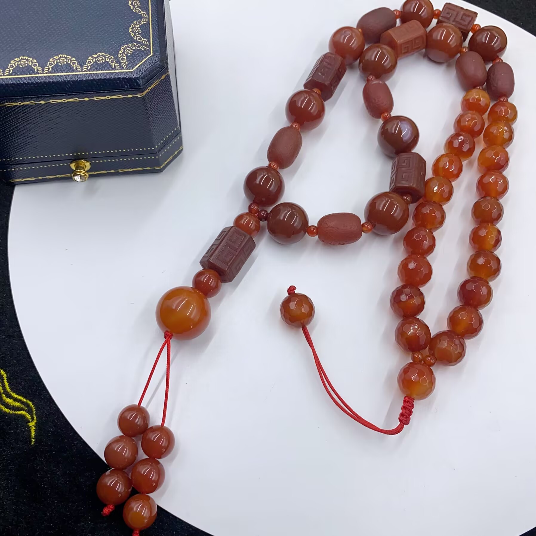 4683  赤血金龙血陨 项链多样性发货