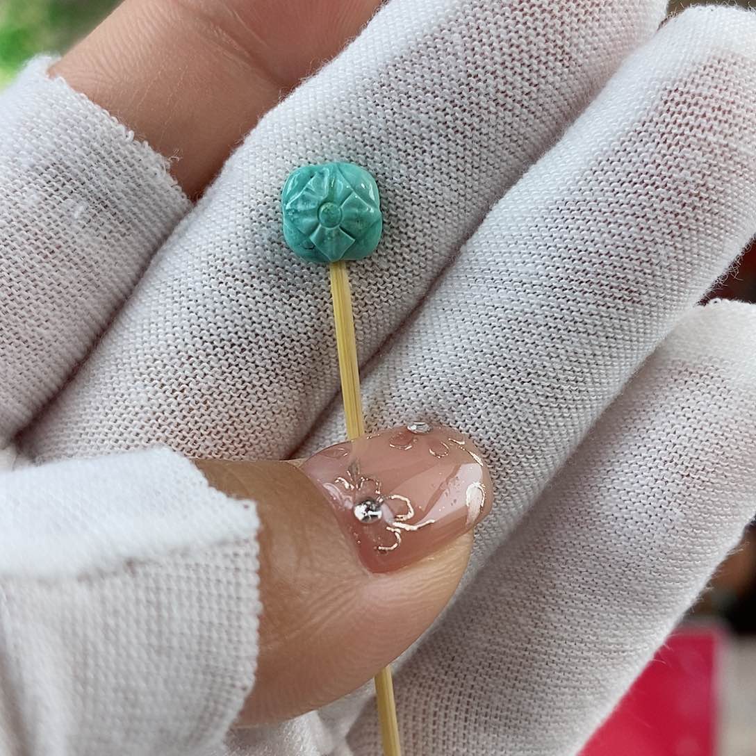 绿松石珠宝奇石未镶嵌