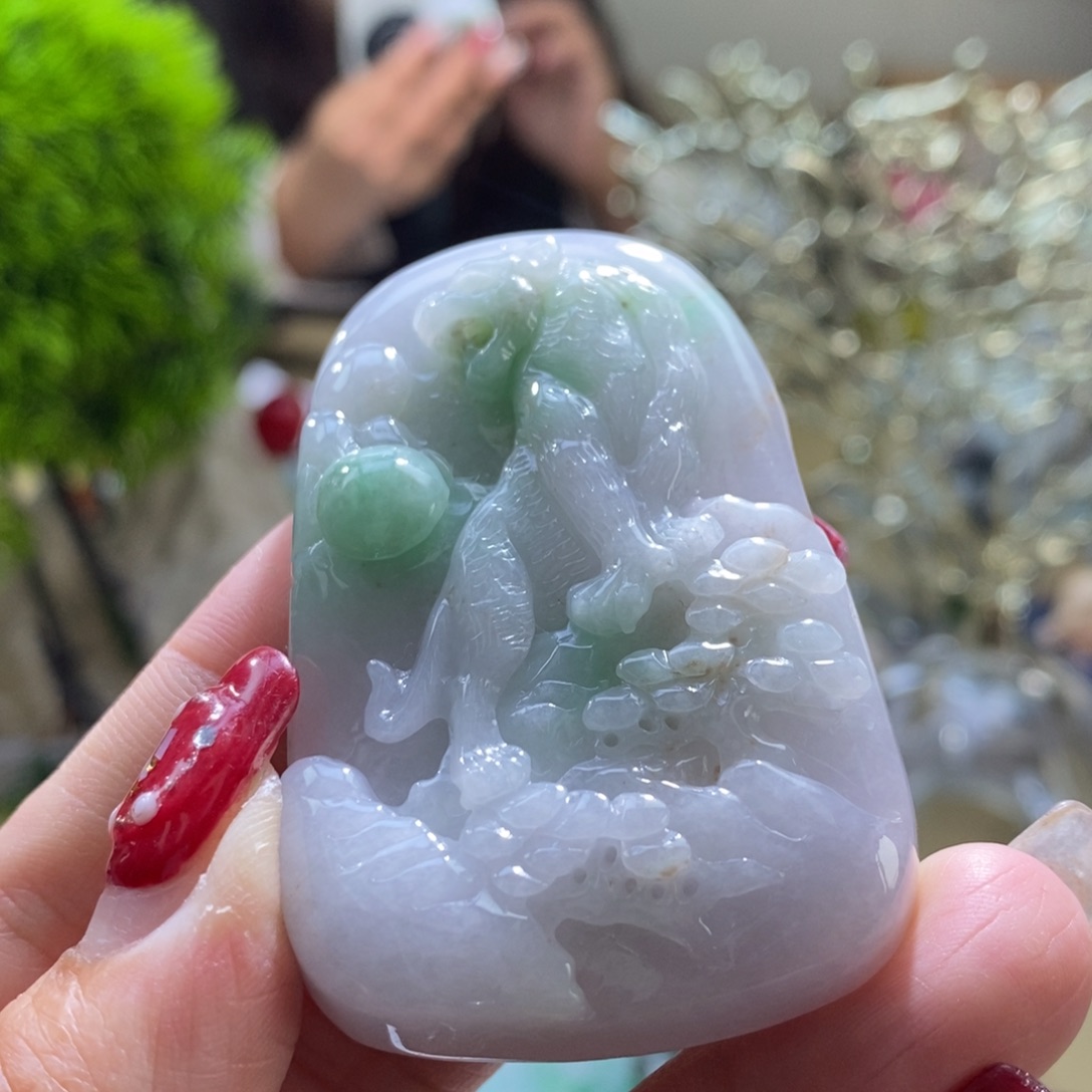 【闪购商品】翡翠颈饰未镶嵌虎