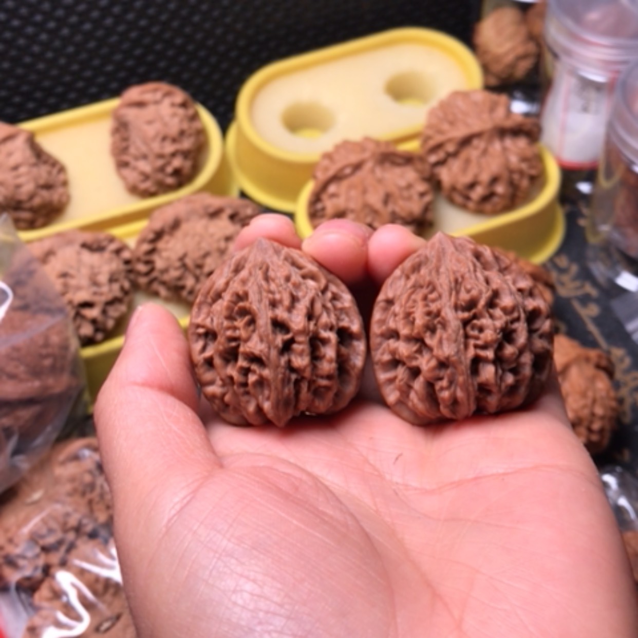 【闪购商品】核桃手串/手链@****@不退不换