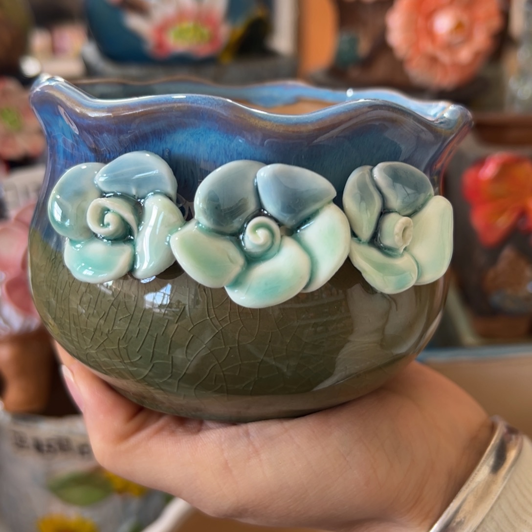花盆，满20米发货，爱退款拉黑