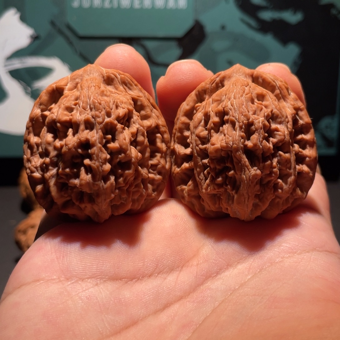 文玩核桃吊坠41虎头君子级