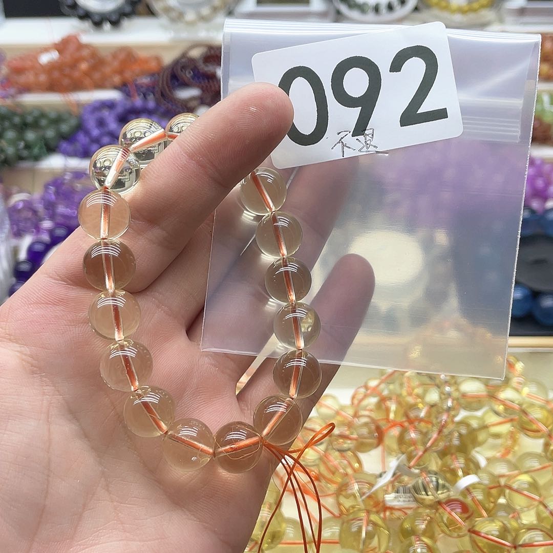 水晶手链未镶嵌N**哥天然