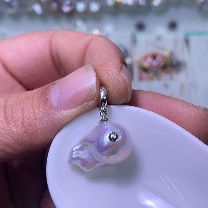 淡水珍珠未镶嵌颈饰14