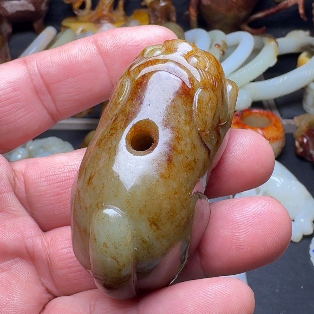 和田玉挂件未镶嵌