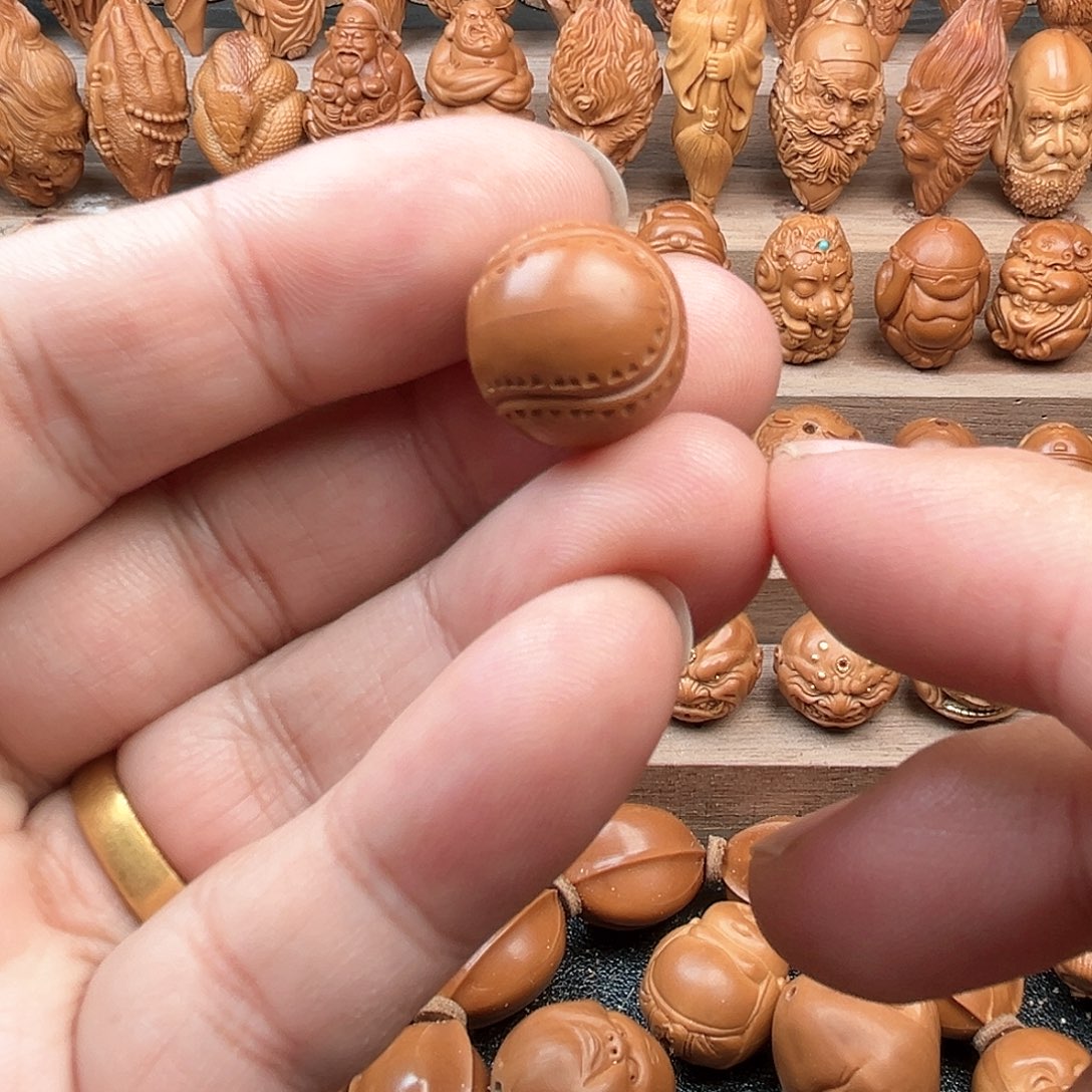 猴头核桃吊坠16尺寸