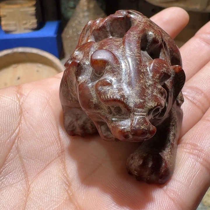 和田玉（糖玉）颈饰未镶嵌彭***青