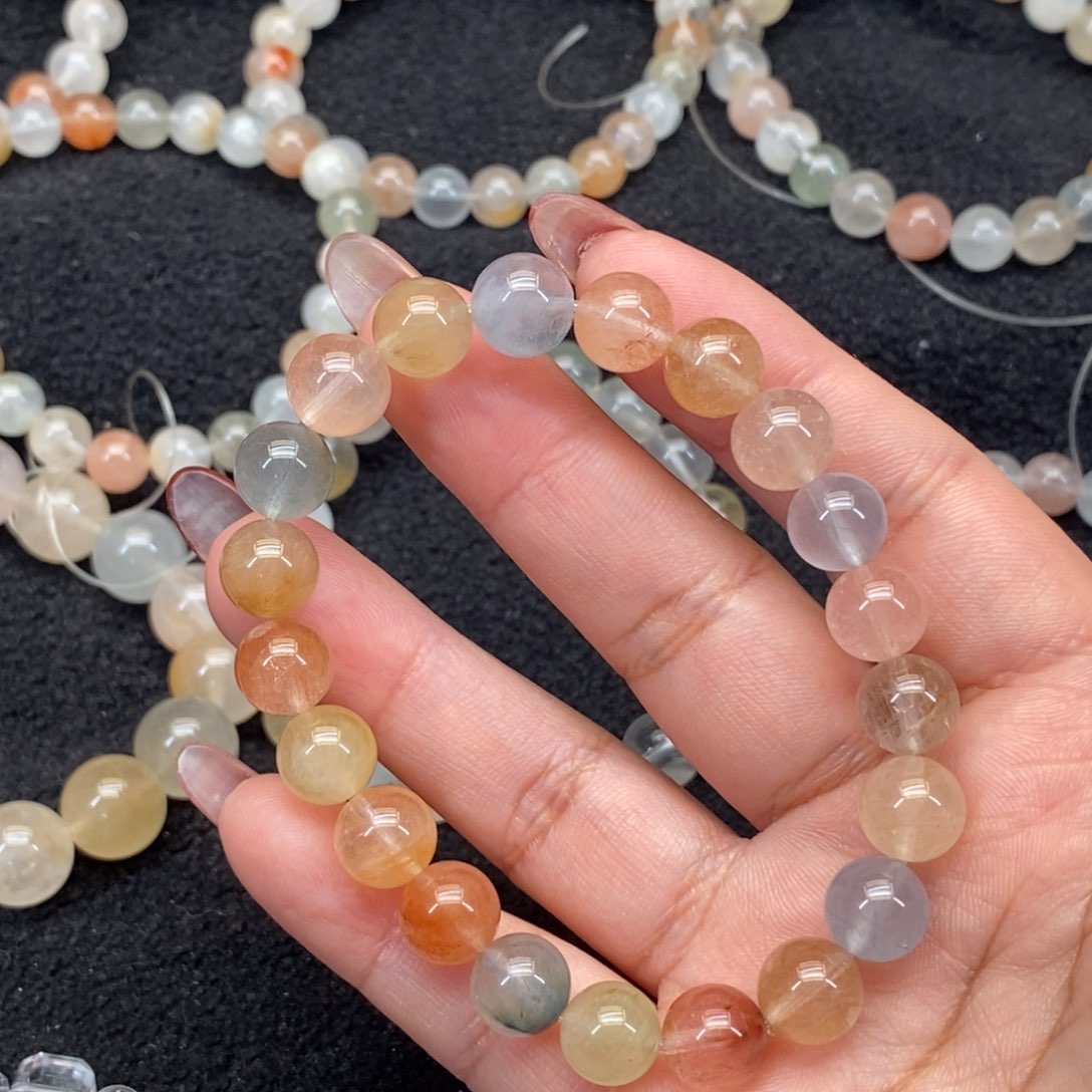 水晶手串未镶嵌手串