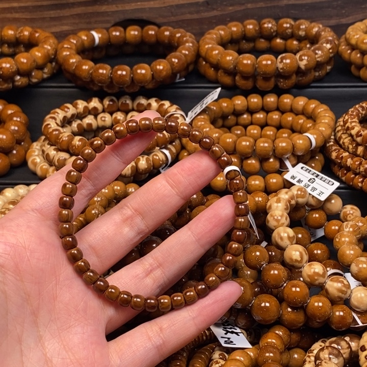 紫金鼠手串纯肉实心老型尺寸65