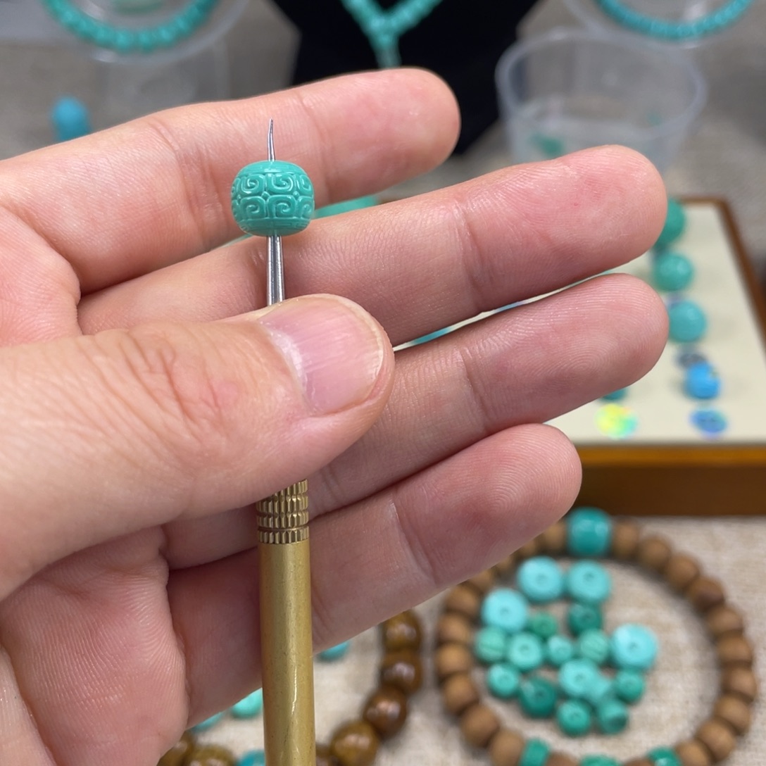 原生态湖北矿小配饰，直径9