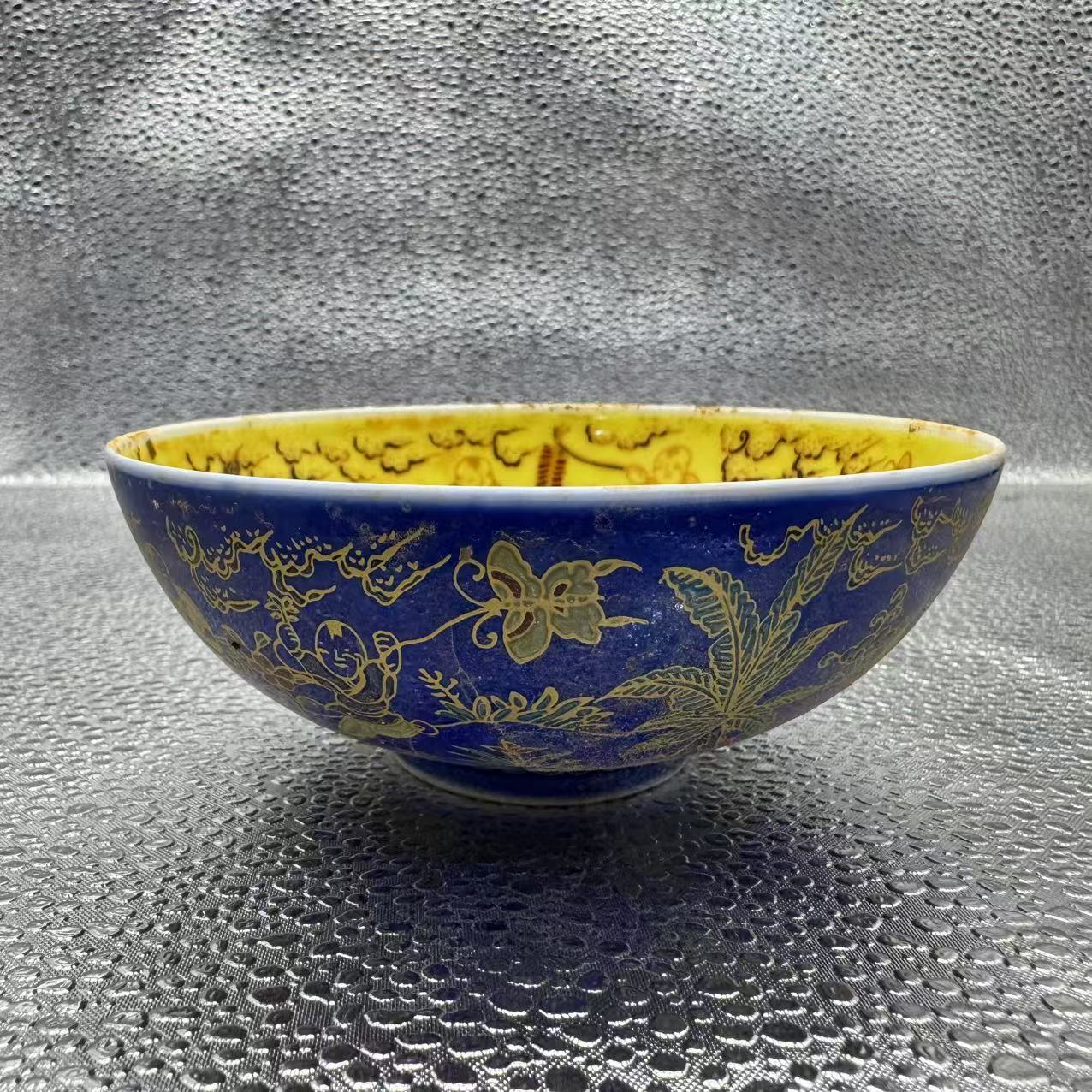 R044/AW人物花卉/赏碗