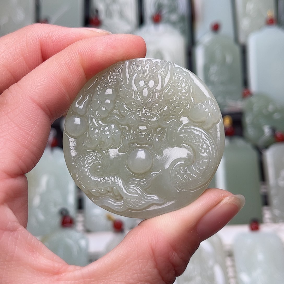 和田玉挂件未镶嵌