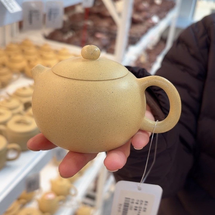 紫砂茶壶宜兴原矿本绿