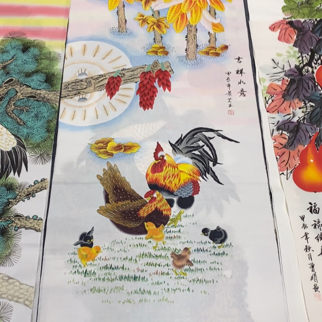 国画140✖️70四尺工笔画画画画画画画画