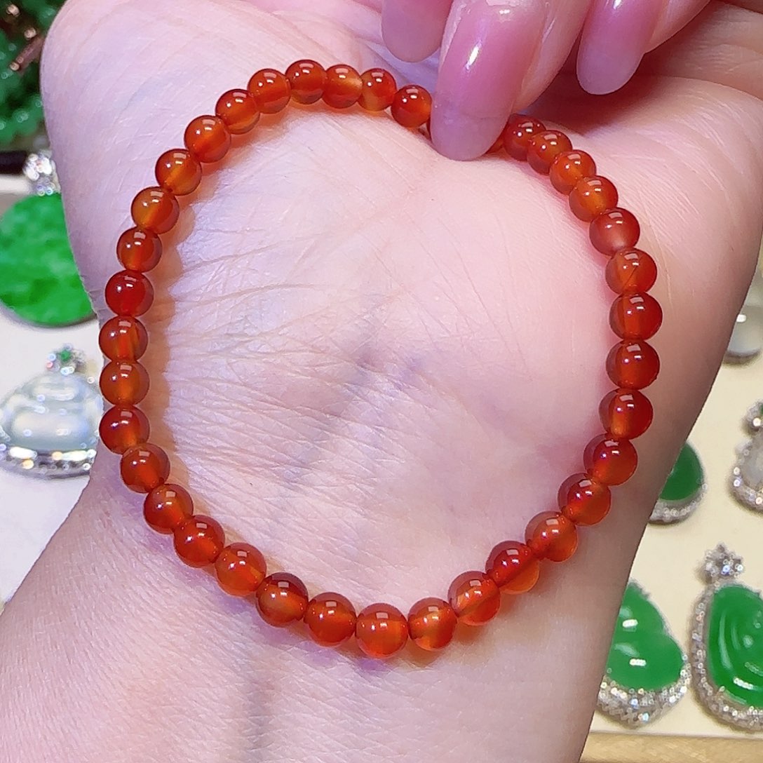 玛瑙/玉髓未镶嵌手串