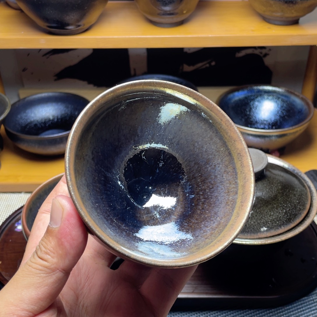 茶盏龙窑柴烧原矿原釉