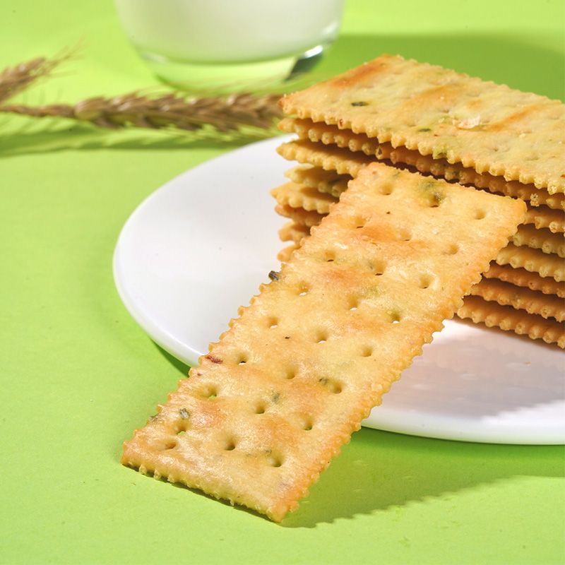 广酒苏打饼干袋装奶盐芝麻香葱口味休闲零食下午茶嘴馋小吃