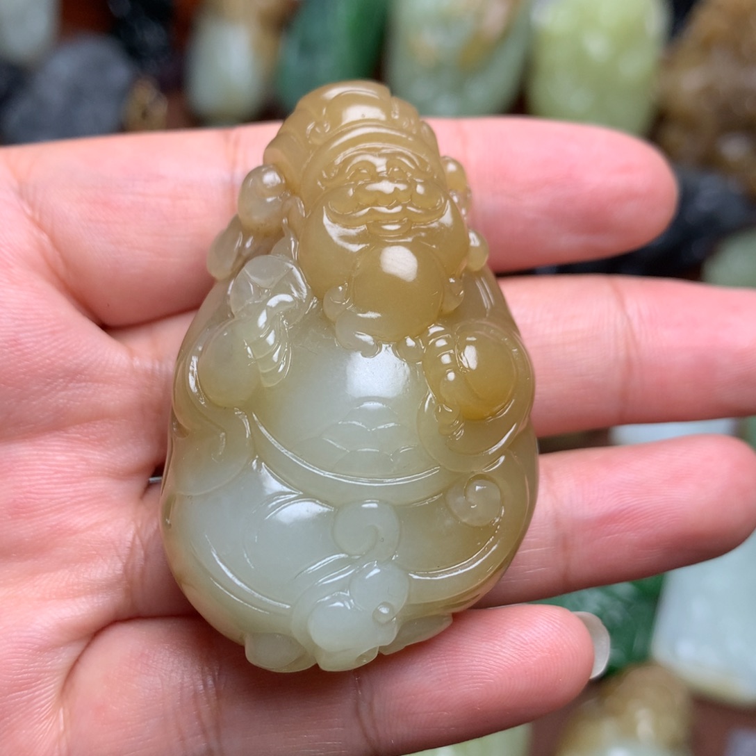 和田玉挂件未镶嵌