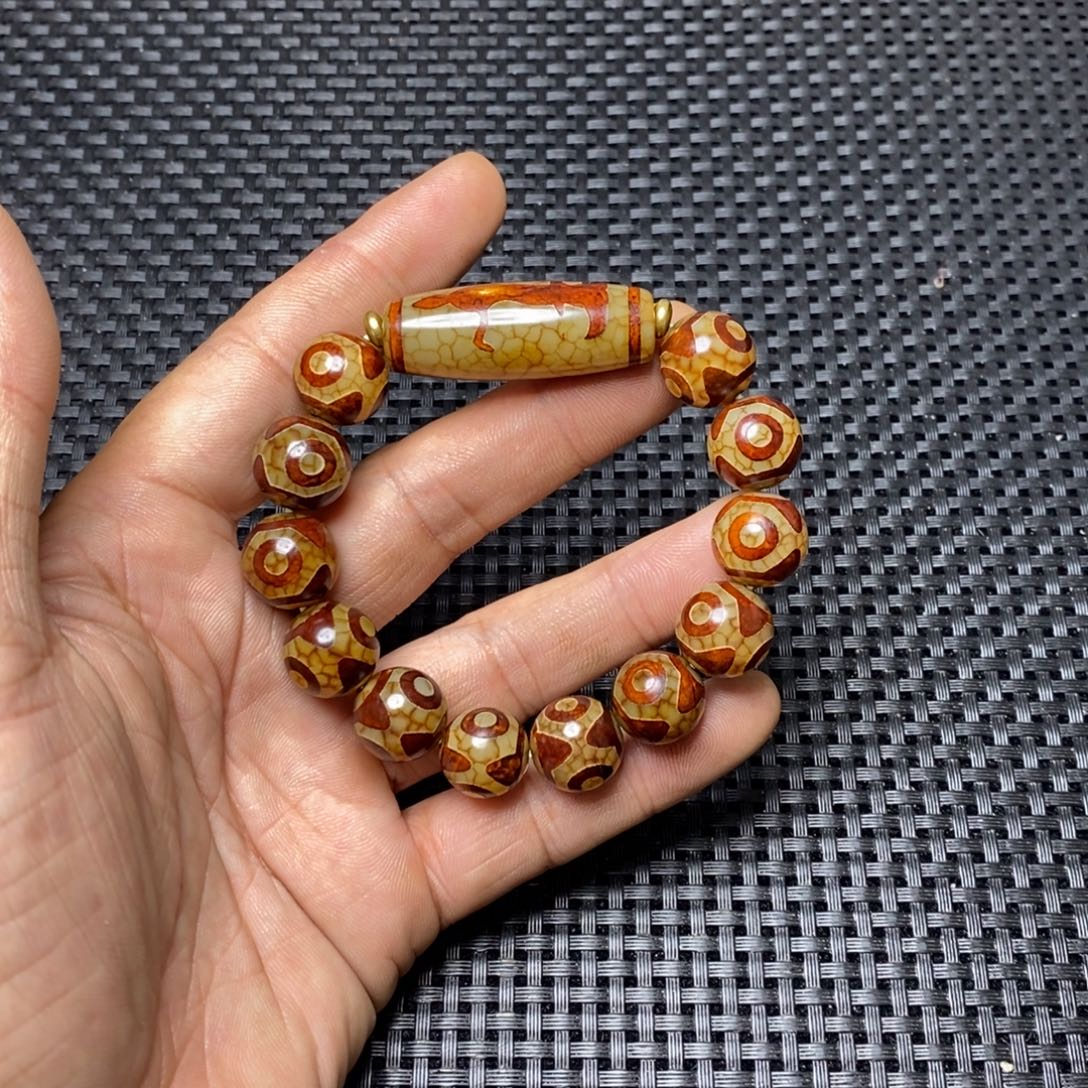 陌***落玛瑙/玉髓未镶嵌手链