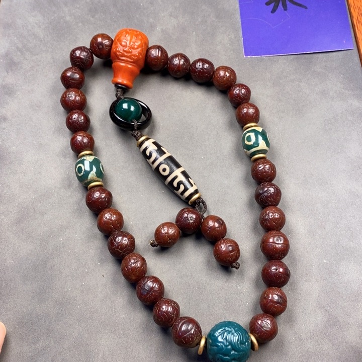 凤眼菩提吊坠凤眼