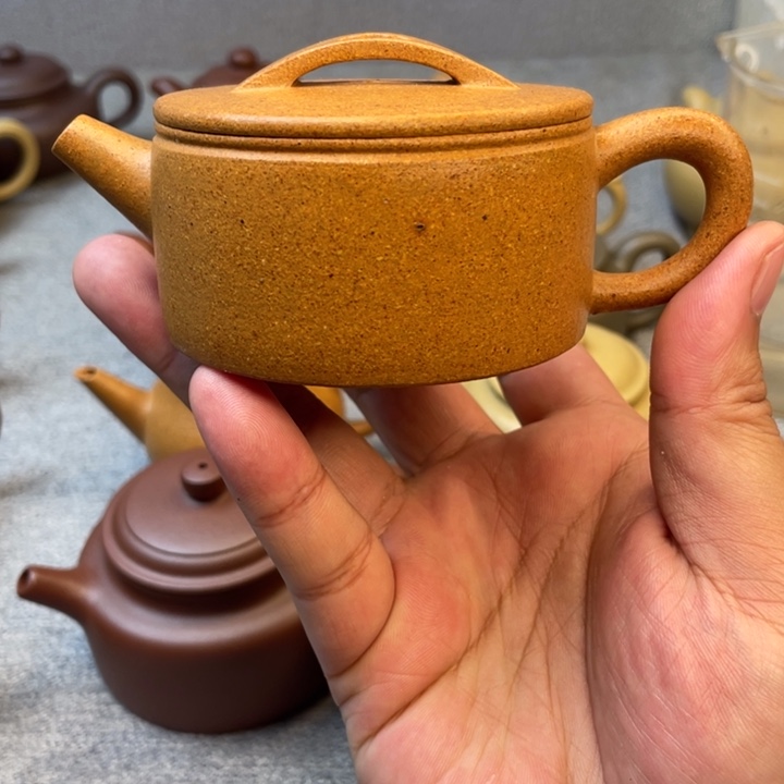 紫砂茶壶桑***晚全手工汉瓦瑕