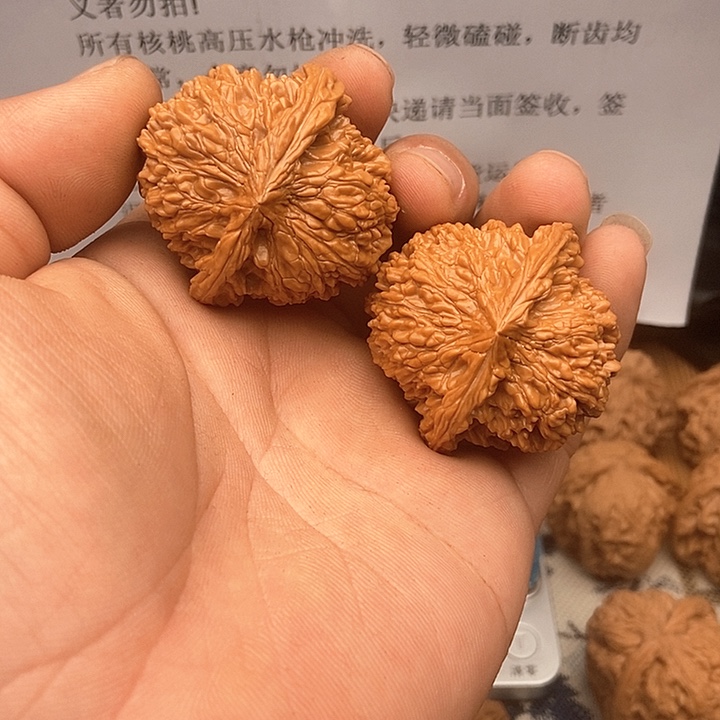 文玩核桃把件?满天星