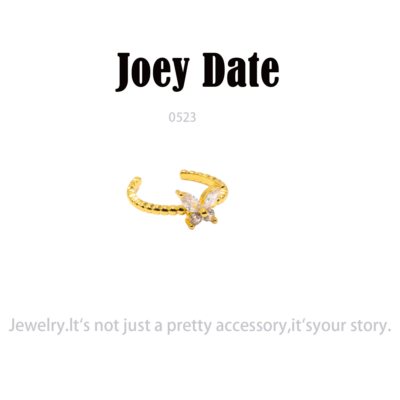 镀K金 Jory Date    戒指~0523