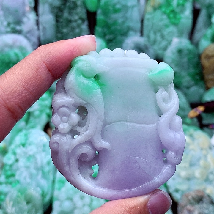 翡翠吊坠(不含链)未镶嵌